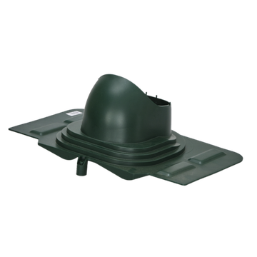 Проходной элемент для кровли Universal, зеленый RAL 6005, серия Static