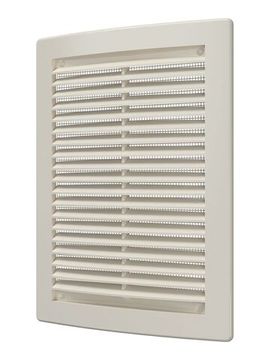 Решетка вентиляционная РЦ сетка 150х200 пластик Ivory ERA