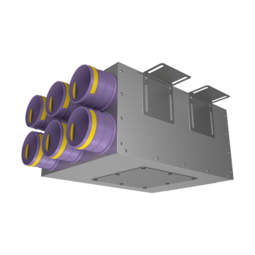 Provent KV 160/75×6 коллектор металлический на 6 выходов