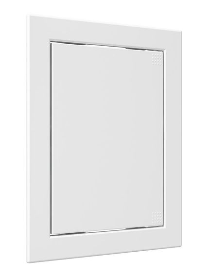 Люк ревизионный AD фланец 146х196 нажимной 168х218 пластик AURAMAX