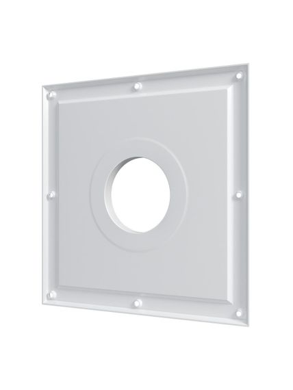 Площадка торцевая ПТМ (30х30) фланец D100 300х300 окрашенная сталь ERA