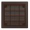 Решетка вентиляционная Р сетка разъемная 209х209 пластик Brown ERA