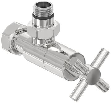 Вентиль Сунержа угловой крест (G 1/2" НР х G 3/4" НГ)