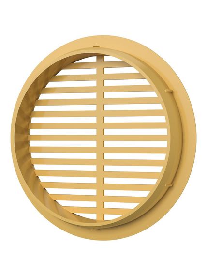 Решетка вентиляционная ДП фланец D45 переточная D50 пластик Beige 4 шт ERA