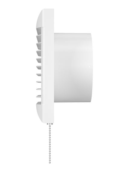 Вентилятор накладной EURO D125 тяговый выключатель автоматическое жалюзи ERA