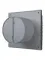 Вентилятор накладной ERA DiCiTi SILENT 4C dark gray metal d100