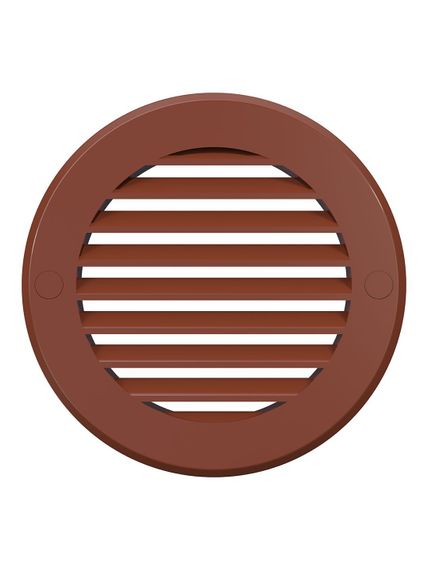 Решетка вентиляционная РКН фланец D100 D136 ASA Terracotta ERA