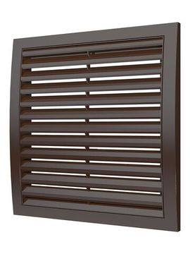 Решетка вентиляционная РРН разъемная 250х250 ASA Brown ERA