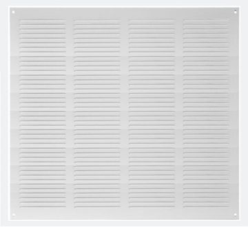 Решетка радиаторная 400х400мм Europlast MR4040 белая алюминиевая