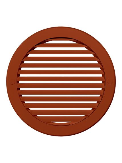 Решетка вентиляционная РКН фланец D160 D196 ASA Terracotta ERA