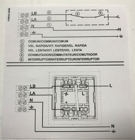 Регулятор скорости Soler & Palau Regul-2 (2-х ступенчатый)