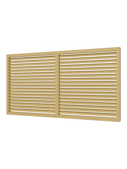 Экран радиаторный ПР фланец 600х1200 пластик Beige ERA