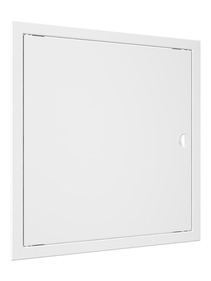 Люк ревизионный ЛР фланец 396х396 ручка 418х418 пластик EVECS