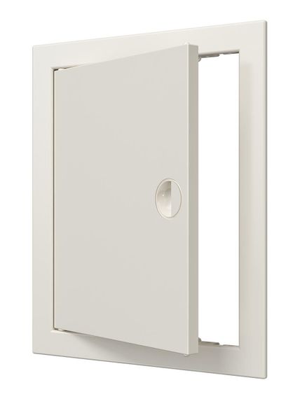 Люк ревизионный ЛР фланец 196х246 ручка 218х268 пластик Ivory EVECS