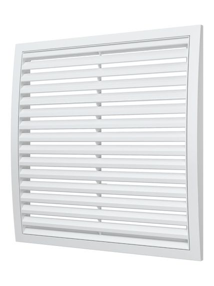 Решетка вентиляционная РР разъемная 350х350 пластик ERA