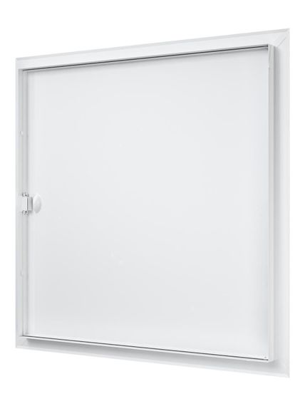 Люк ревизионный ЛТМ фланец 600х600 ручка магнит 660х660 окраш.сталь EVECS