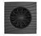 Вентилятор накладной ERA DiCiTi SILENT 4C Matt Black d100