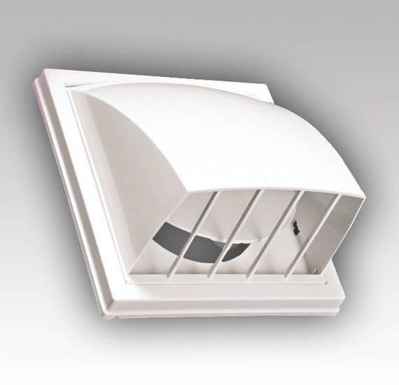 Выход стенной КФВ фланец D150/160 обр.клапан 190х190 ASA ERA