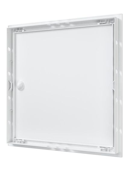 Люк ревизионный ЛР фланец 346х346 ручка 368х368 пластик EVECS