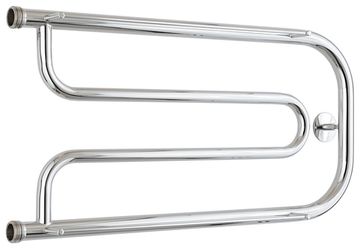 Полотенцесушитель водяной Стилье Дуэт 2 полки 320х650 резьба-сгон 1"