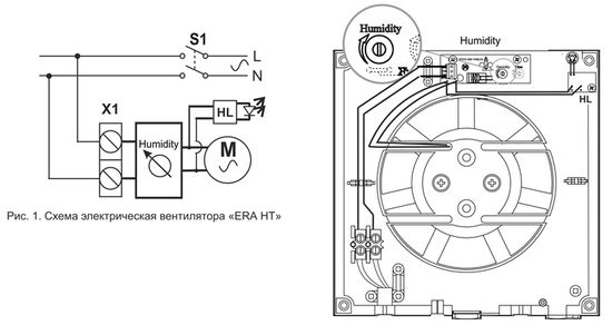 Vents tt 125 схема подключения