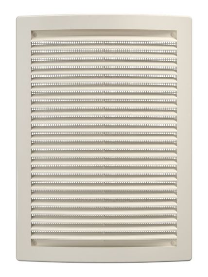 Решетка вентиляционная РЦ сетка 180х250 пластик Ivory ERA