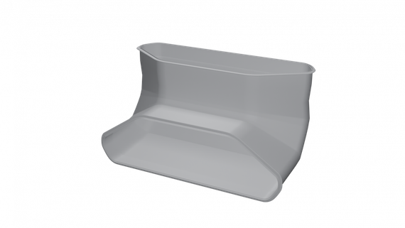 Отвод 90° в вертикале Flexag PP/FL-AT90-V