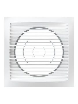 Решетка вентиляционная РСФ фланец D125 170х170 пластик ERA