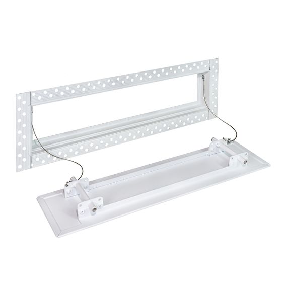 Дизайнерская съемная решетка для скрытого монтажа Brofer FUTURE-T 400x200