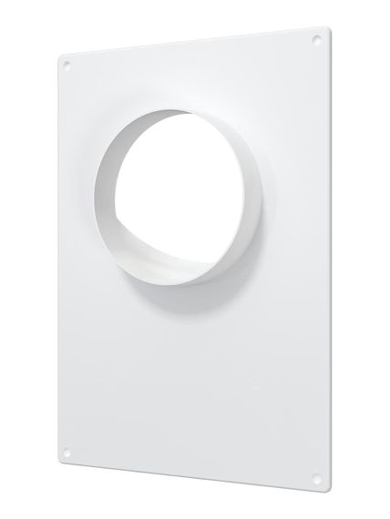 Площадка торцевая ПТП фланец D100 180х250 пластик ERA