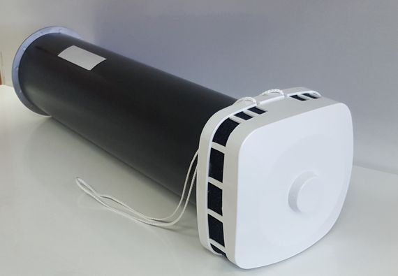 Клапан Инфильтрации Воздуха Airone КИВ-К 125 0.5м с антивандальной решеткой и квадратным оголовком