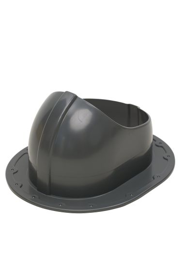 Проходной элемент для фальцевой кровли и готовой кровли из гибкой черепицы, серый RAL 7010, серия Static