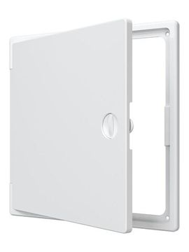 Люк ревизионный ЛТП накладной ручка-задвижка 250х250 пластик EVECS