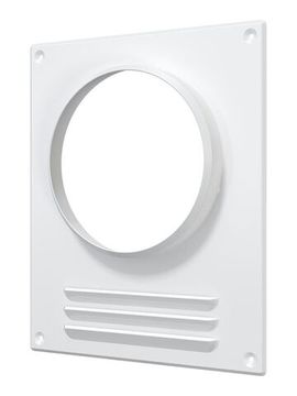 Площадка торцевая ПТМР фланец D135 решетка 196х236 окраш.сталь ERA