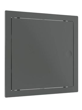 Люк ревизионный LN фланец 150х150 нажимной 172х172 пластик Gray EVECS