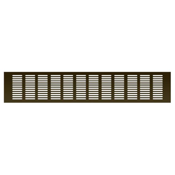 Вентиляционная решетка Благовест 100x800, бронза