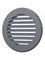 Решетка вентиляционная РКН фланец D100 D136 ASA Gray ERA
