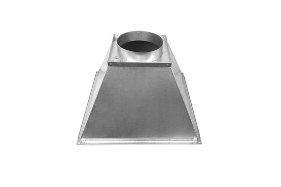 Зонт купольный 400х400/ф150 мм