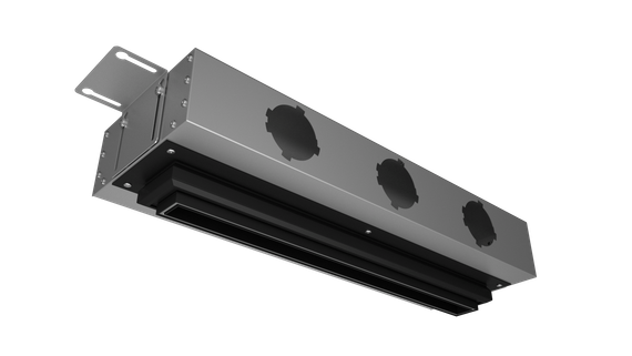 Provent VPND 500х25/90×3 щелевой диффузор для натяжного потолка с КСД на 3 выхода