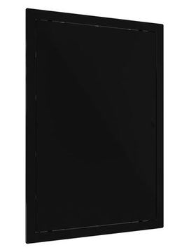 Люк ревизионный LN фланец 200х300 нажимной 223х323 пластик Black EVECS