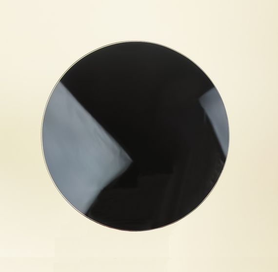 Анемостат-диффузор дизайнерский DN 150 круг черный (RAL9005) глянец