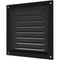Решетка вентиляционная МЭ сетка 150х150 окрашенная сталь Black ERA