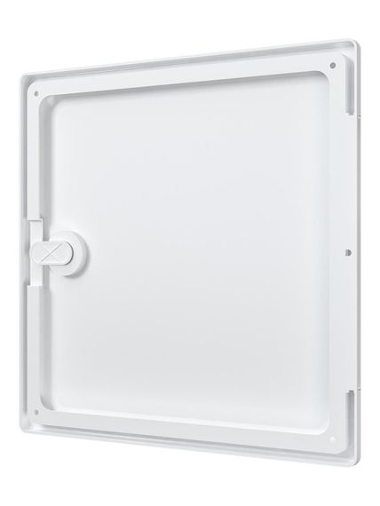 Люк ревизионный ЛТП накладной ручка-задвижка 250х250 пластик EVECS