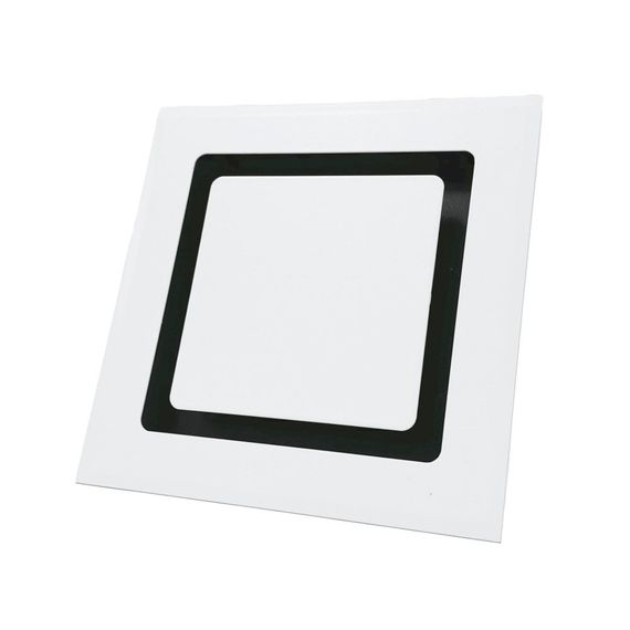 Диффузор приточно-вытяжной на магнитах регулируемый НДК-100 декоративный металлический белый