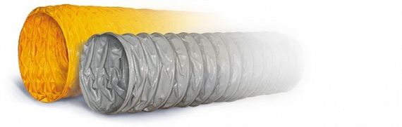 Воздуховод Tex PVC-F 300 d203мм (1м) из Полиэфирной ткани с пропиткой ПВХ