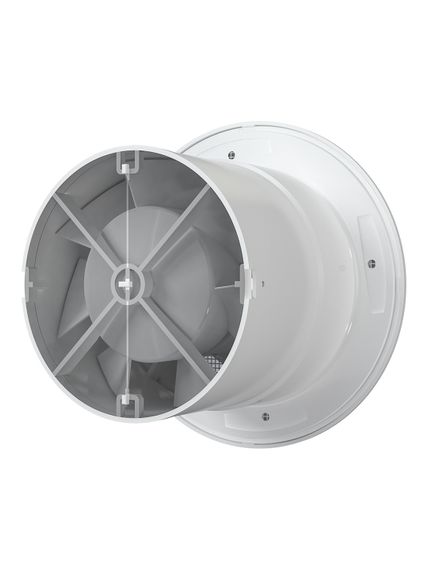 Вентилятор накладной FLOW D125 сетка обратный клапан двигатель BB ERA