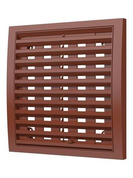 Решетка вентиляционная РРПН разъемная регулируемая 150х150 ASA Terracotta ERA