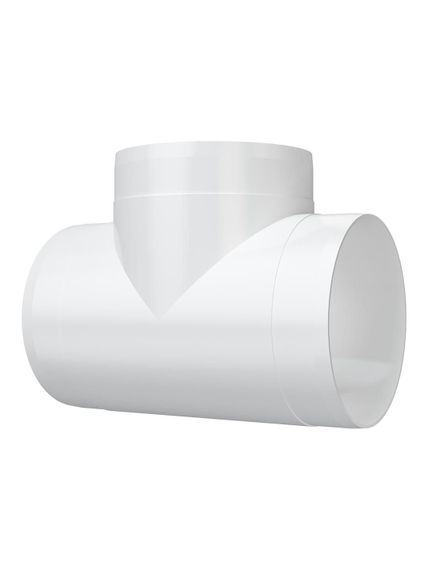 Тройник ТП D125 пластик ERA