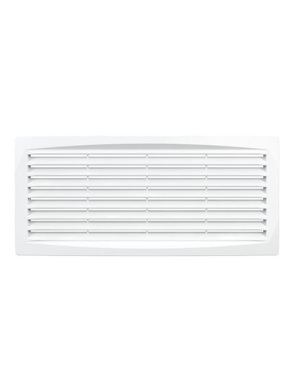 Решетка вентиляционная ДП фланец 275х105 переточная 300х135 пластик ERA