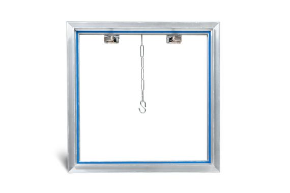 Люк под плитку ВЕКТОР 2.0 "Премиум" класса 300х300мм (Усиленный, Нажимной, Съемный)